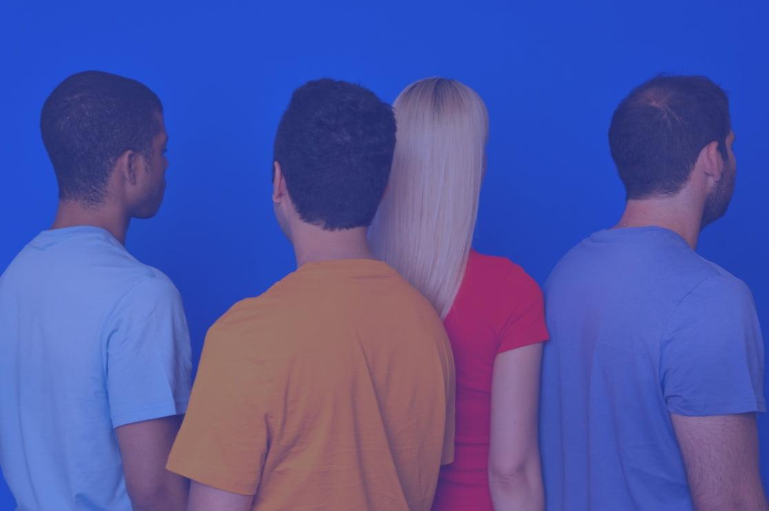 Back of the Teams Heads